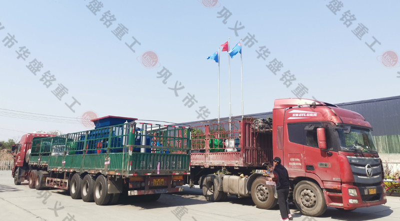 江蘇對(duì)輥制砂機(jī)發(fā)貨現(xiàn)場